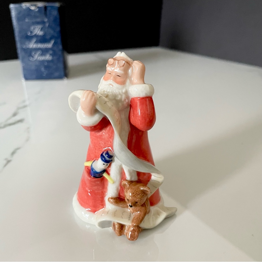 Santa's List - 2003 Annual Santa Figurine by Royal Copenhagen
